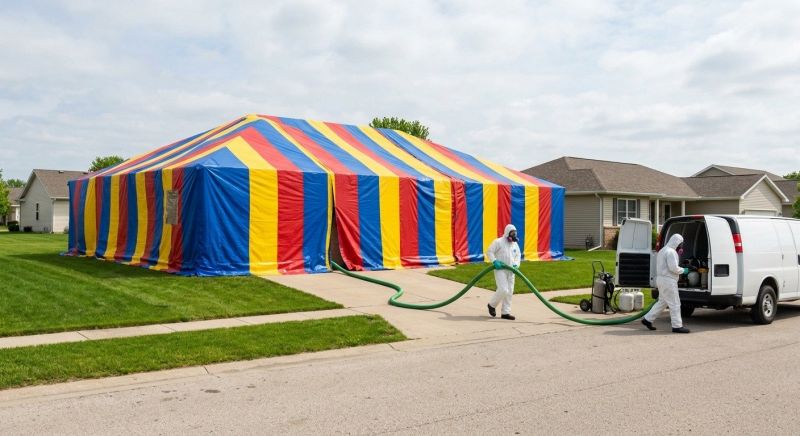 Tent Fumigation in Asheville, NC